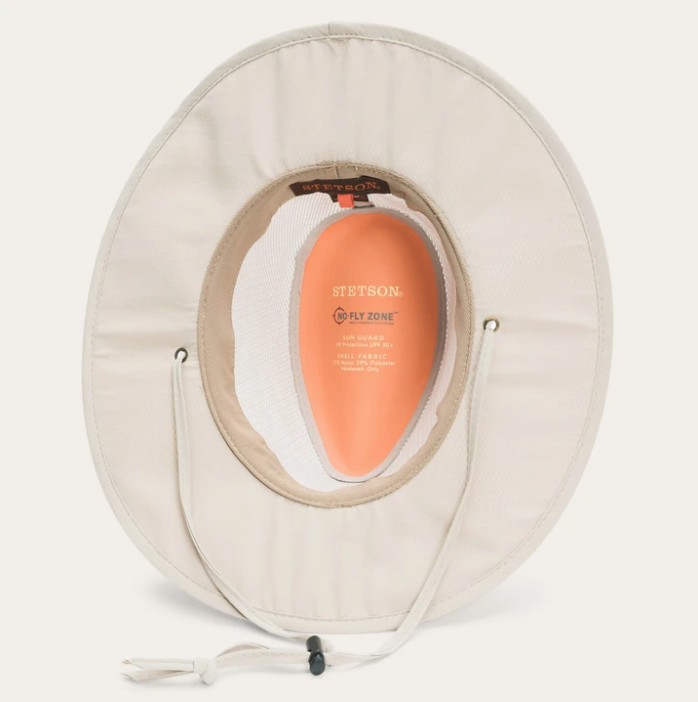 No Fly Zone Stetson Mesh Safari Hat Montana No Fly Zone Nylon - Main Image