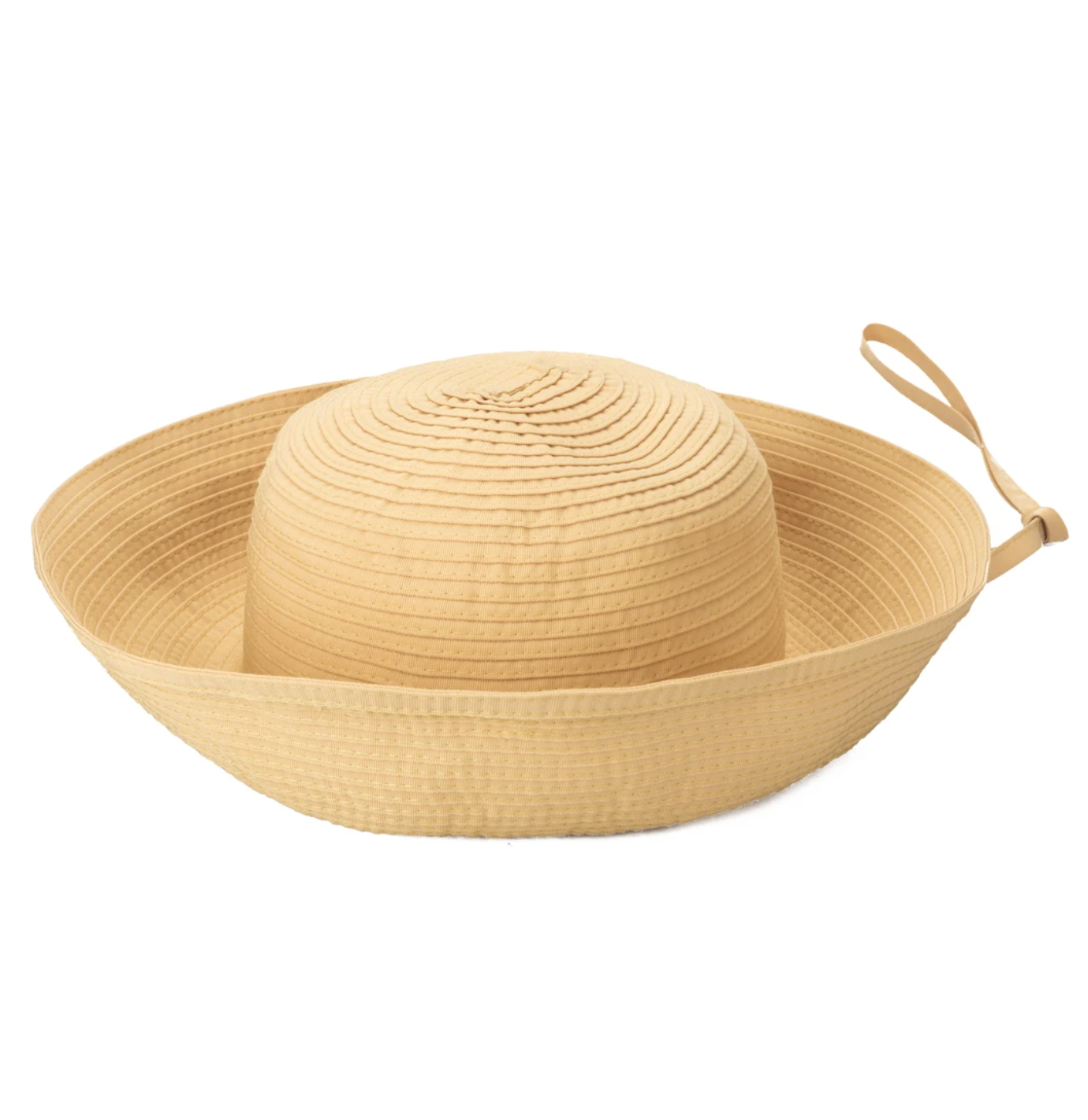 San Diego Hat Co. Women's Packable Sun Hat Wide Brim Ribbon