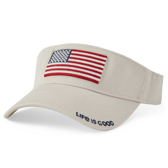 Life is good flag hat sale